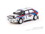 (Pre-Order) 1:64 1992 Safari Rally -- #1 Lancia Delta HF Integrale -- Tarmac Works