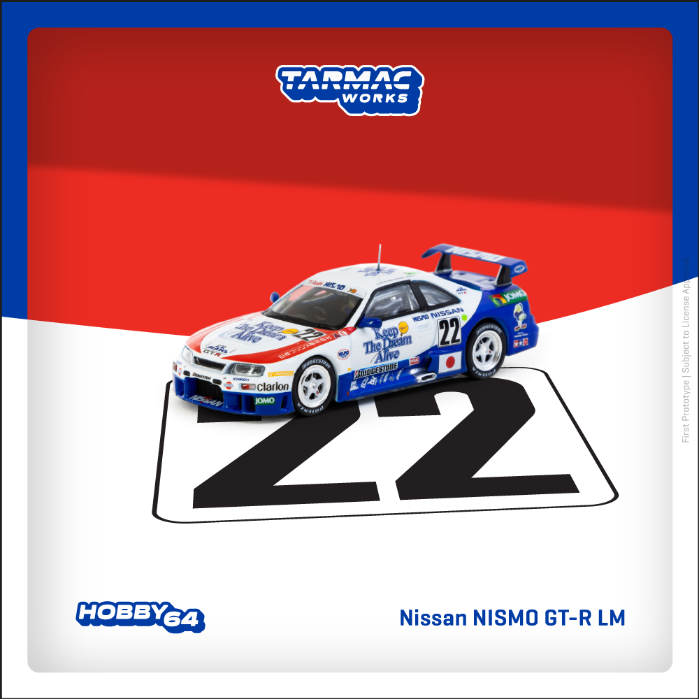 Pre-Order) 1:64 1995 24h Le Mans -- #22 Nissan R33 Skyline Pre-Order) 1:64 1995 24h Le Mans -- #22 Nissan R33 Skyline