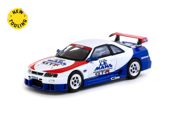 1:64 Nissan R33 Skyline NISMO GT-R LM -- LeMans Test Car -- Tarmac Wor