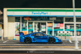(Pre-Order) 1:64 Ferrari F40 LM -- Chrome Blue -- Tarmac Works x IXO