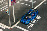 (Pre-Order) 1:64 Ferrari F40 LM -- Chrome Blue -- Tarmac Works x IXO