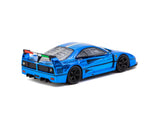 1:64 Ferrari F40 LM -- Chrome Blue -- Tarmac Works x IXO