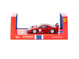 1:64 Ferrari F40 LM -- Red w/Blue & White Stripe -- Tarmac Works x IXO