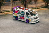 (Pre-Order) 1:64 Toyota Hiace Wagon Custom -- Coca-Cola Delivery Van  -- Tarmac Works