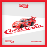 (Pre-Order) 1:64 1981 Le Mans 24h -- #43 Coca-Cola Porsche 935 K3 -- Tarmac Works