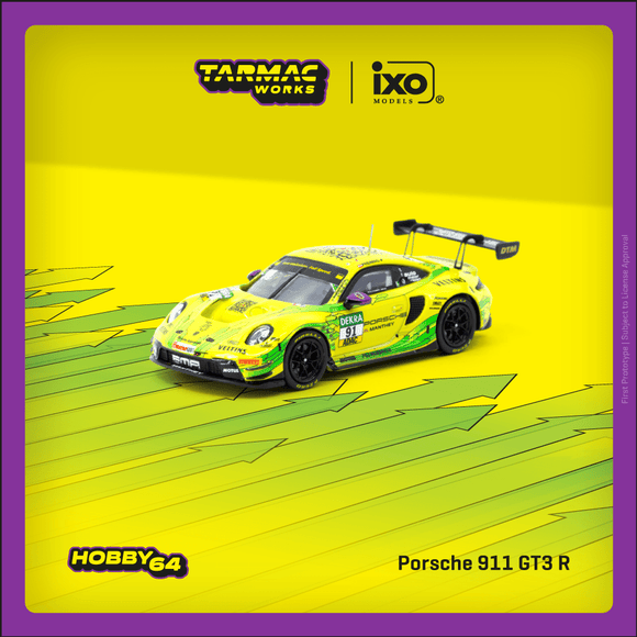 (Pre-Order) 1:64 2023 DTM Champion -- Thomas Preining -- Porsche 911 GT3 R -- Tarmac Works