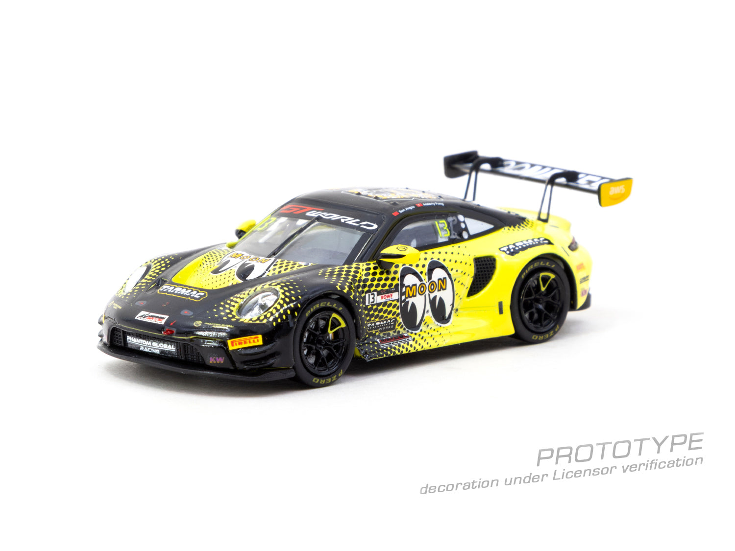 AR 1/64 ポルシェ 911 GT3 R FIA GTワールドチャレンジ Pre-Order) 1:64 2025 GT World Challenge Asia -- Mooneyes Porsche 911