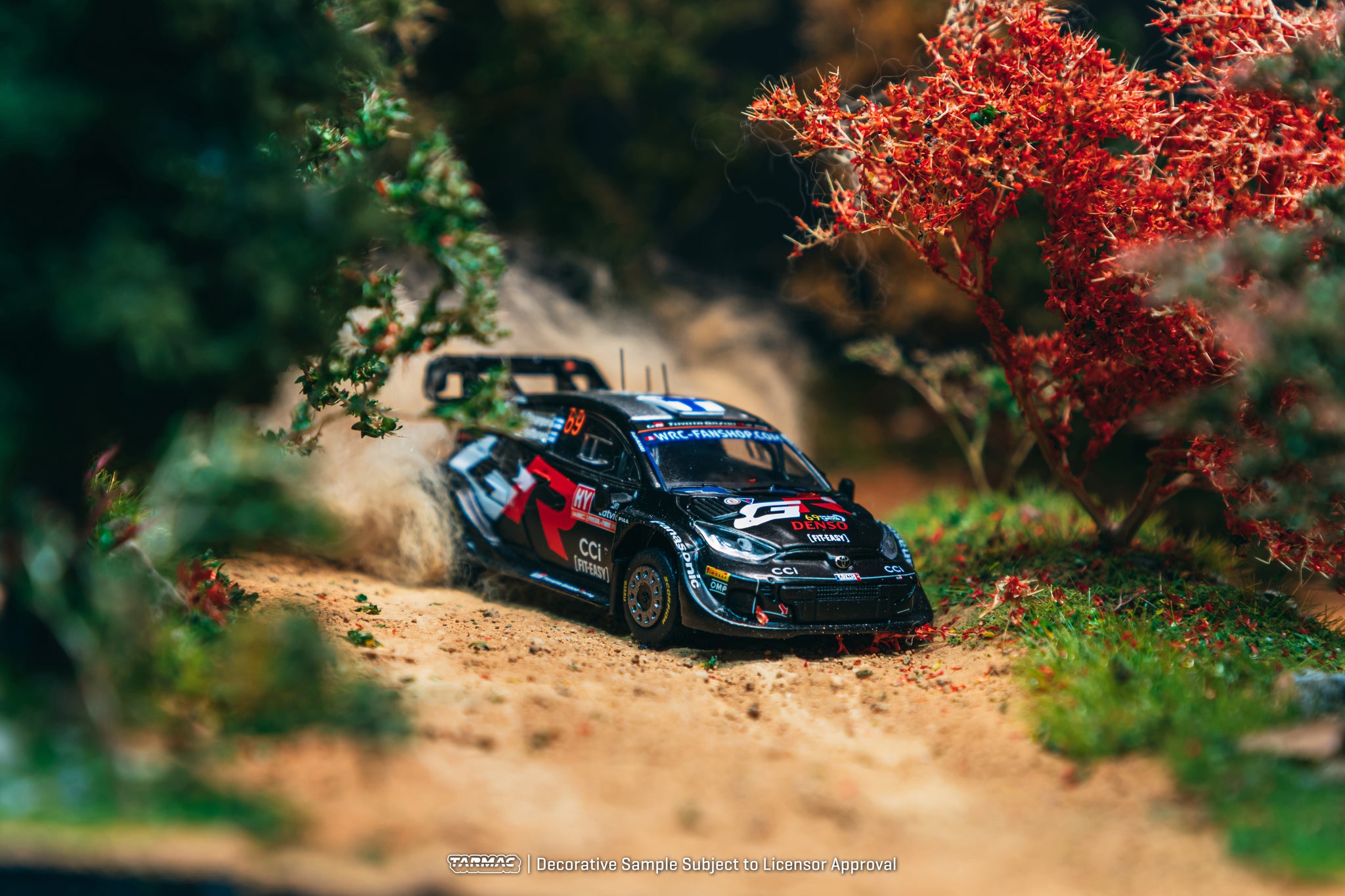 Pre-Order) 1:64 2024 Rally Latvia Winner -- Toyota GR Yaris Rally1 HY