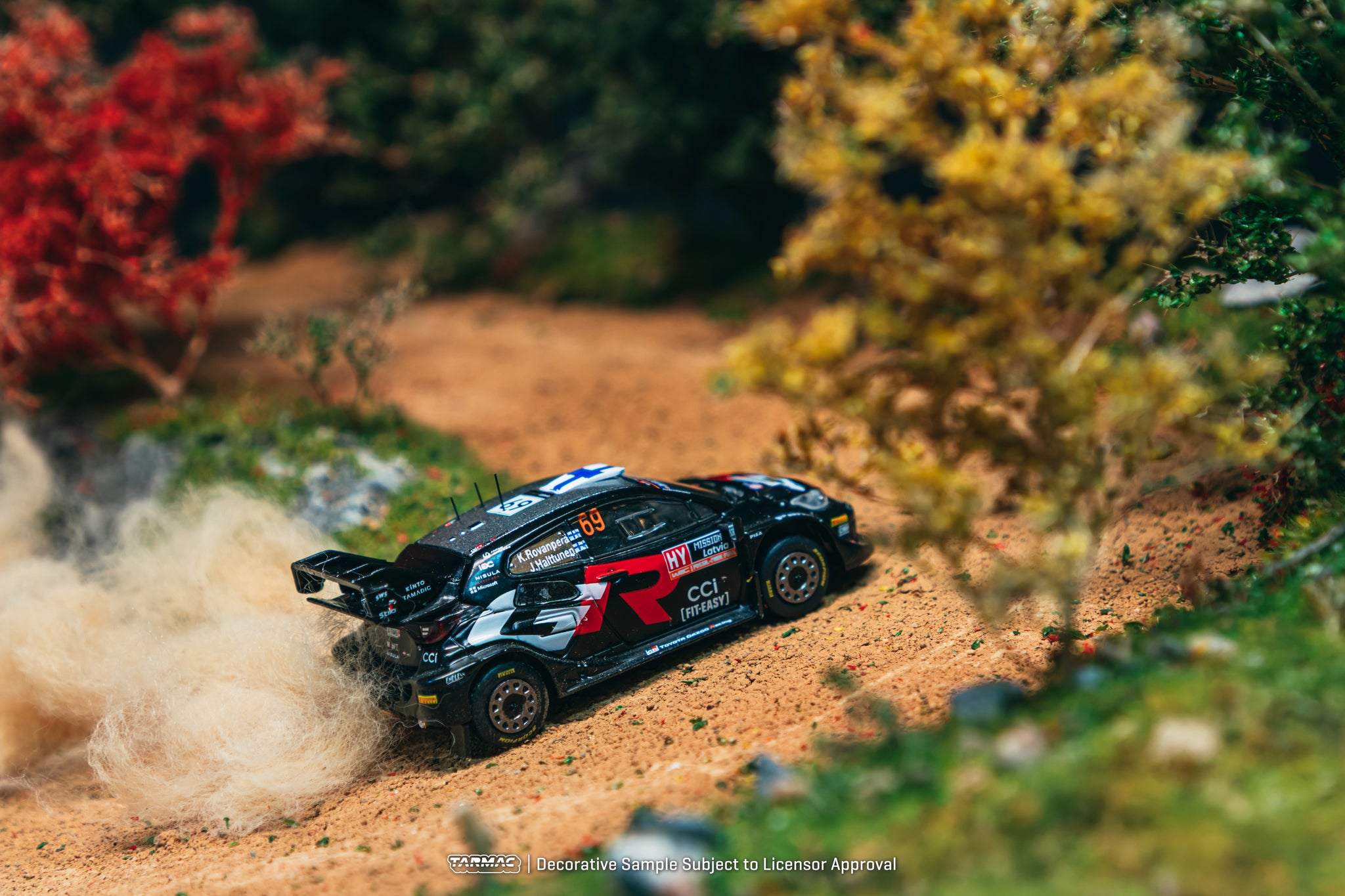 Pre-Order) 1:64 2024 Rally Latvia Winner -- Toyota GR Yaris Rally1 HY