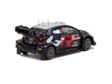 1:64 2024 Rally Latvia Winner -- #69 Toyota GR Yaris Rally1 -- Tarmac Works x IXO