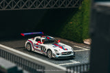 (Pre-Order) 1:64 2014 12h Zandvoort Winner -- #43 Martini Mercedes-Benz SLS AMG GT3 -- Tarmac Works