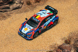 (Pre-Order) 1:64 2023 WRC Central European Rally Winner -- #11 Hyundai i20 N Rally1 -- Tarmac Works