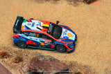 (Pre-Order) 1:64 2023 WRC Central European Rally Winner -- #11 Hyundai i20 N Rally1 -- Tarmac Works