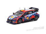 (Pre-Order) 1:64 2023 WRC Central European Rally Winner -- #11 Hyundai i20 N Rally1 -- Tarmac Works