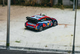 (Pre-Order) 1:64 2023 Rally Sweden -- #42 Hyundai i20 N Rally1 Hybrid -- Tarmac Works
