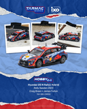 (Pre-Order) 1:64 2023 Rally Sweden -- #42 Hyundai i20 N Rally1 Hybrid -- Tarmac Works