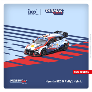 (Pre-Order) 1:64 Hyundai i20 N Rally1 Hybrid -- Rallye Monte-Carlo 2024 Winner -- Tarmac Works