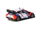 1:64 2024 Rally Sweden Winner -- #4 Hyundai i20 N Rally1 -- Tarmac Works x IXO