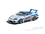 (Pre-Order) 1:64 Nissan Silvia (S15) Super Silhouette -- Auto Finesse Blue -- Tarmac Works