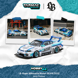 (Pre-Order) 1:64 Nissan Silvia (S15) Super Silhouette -- Auto Finesse Blue -- Tarmac Works