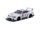 1:64 Nissan Silvia (S15) LB-Super Silhouette -- #23 White 2025 Drift -- Tarmac Works