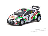 (Pre-Order) 1:64 2024 British Rally Champion -- #3 Toyota GR Yaris -- Tarmac Works x IXO