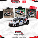 (Pre-Order) 1:64 2024 Rally Sweden -- #34 Toyota GR Yaris Rally2 -- Tarmac Works