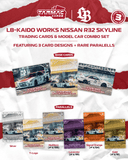 (Pre-Order) 1:64 Nissan R32 Skyline GTR LBWK Kaido Works -- #23 White/Red -- Tarmac Works