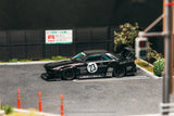 (Pre-Order) 1:64 Nissan R32 Skyline GTR LBWK Kaido Works -- #23 Black -- Tarmac Works