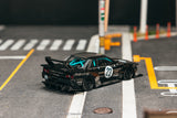 (Pre-Order) 1:64 Nissan R32 Skyline GTR LBWK Kaido Works -- #23 Black -- Tarmac Works