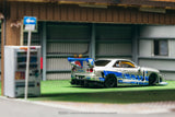 (Pre-Order) 1:64 Nissan Skyline LB-ER34 Super Silhouette -- "MGMINI" Silver/Blue -- Tarmac Works