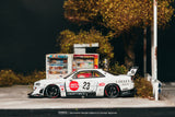 (Pre-Order) 1:64 Nissan Skyline LB-ER34 Super Silhouette -- #23 White -- Tarmac Works