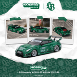 (Pre-Order) 1:64 Nissan 35GT-RR LB-Silhouette WORKS -- Emerald Green -- Tarmac Works