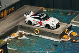 (Pre-Order) 1:64 Nissan 35GT-RR LB-Silhouette Works GT -- #23 White -- Tarmac Works
