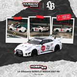 (Pre-Order) 1:64 Nissan 35GT-RR LB-Silhouette Works GT -- #23 White -- Tarmac Works