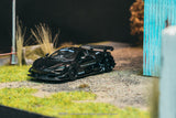 (Pre-Order) 1:64 McLaren 720S LB-WORKS -- Black -- Tarmac Works x CM-Model
