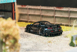 (Pre-Order) 1:64 McLaren 720S LB-WORKS -- Black -- Tarmac Works x CM-Model