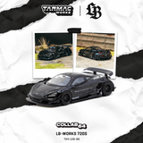 (Pre-Order) 1:64 McLaren 720S LB-WORKS -- Black -- Tarmac Works x CM-Model