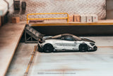 (Pre-Order) 1:64 McLaren 720S LB-WORKS -- White/Black -- Tarmac Works x CM-Model