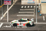 (Pre-Order) 1:64 Toyota Supra (A90) LB-Works -- #36 White Rally Tribute -- Tarmac Works x CM-Model