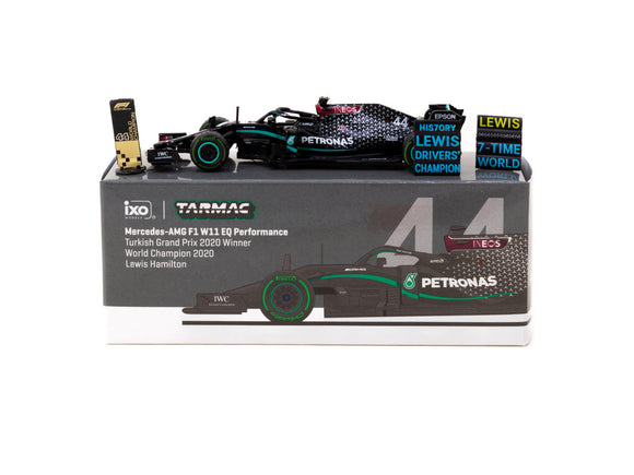1:64 2020 Lewis Hamilton -- World Champion (Turkish GP) -- Tarmac Works F1