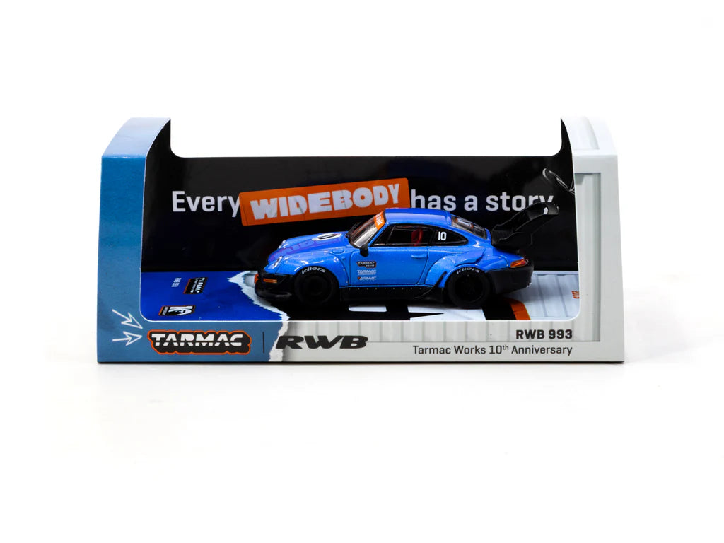 1:64 RWB 993 - Tarmac Works 10th Anniversary -- Tarmac Works