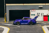 (Pre-Order) 1:64 RWB 993 (Porsche 911) -- Blue Army Girl -- Tarmac Works