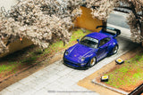 (Pre-Order) 1:64 RWB 993 -- "Furusato" Purple -- Tarmac Works x Tarmac Cards
