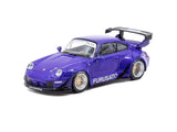 1:64 RWB 993 -- "Furusato" Purple -- Tarmac Works x Tarmac Cards