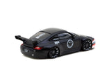 1:64 Porsche 911 (997) Old & New -- Matte Black w/Teeth -- Tarmac Works