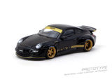 (Pre-Order) 1:64 RWB 997 -- Black -- Tarmac Works (Porsche 911)