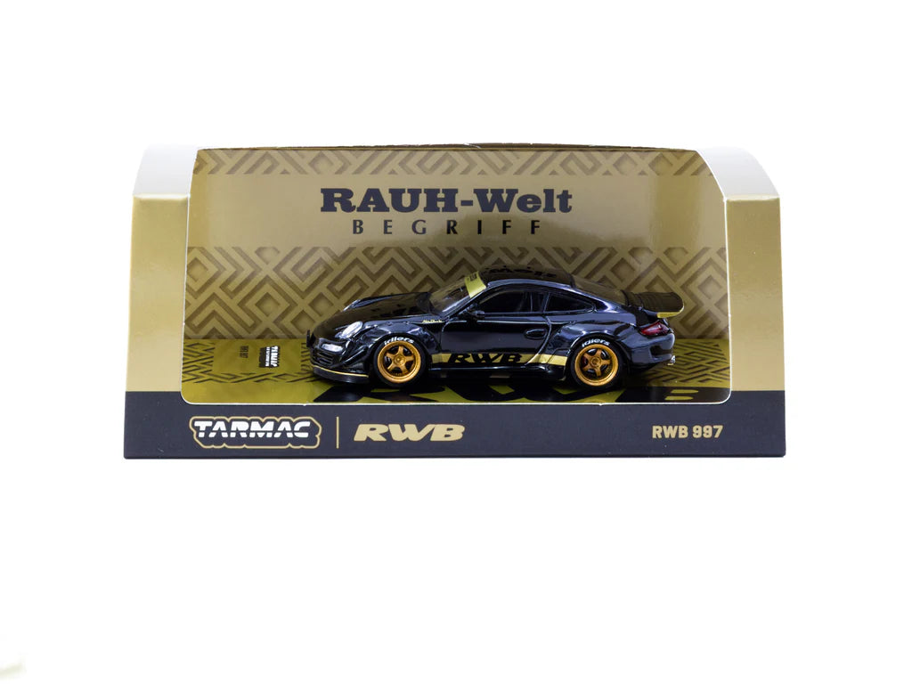 1:64 RWB 997 -- Black -- Tarmac Works (Porsche 911)