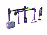 1:64 Garage Tools Set -- EVA Racing - Purple/Green -- Tarmac Works