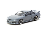 1:64 Nissan Silvia S14 by VERTEX -- Grey -- Tarmac Works